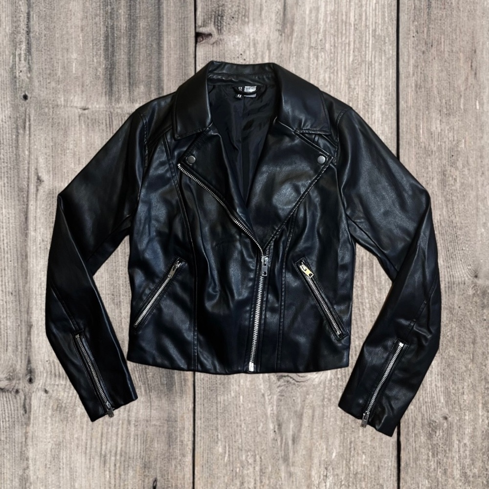Vegan Leather Jacket